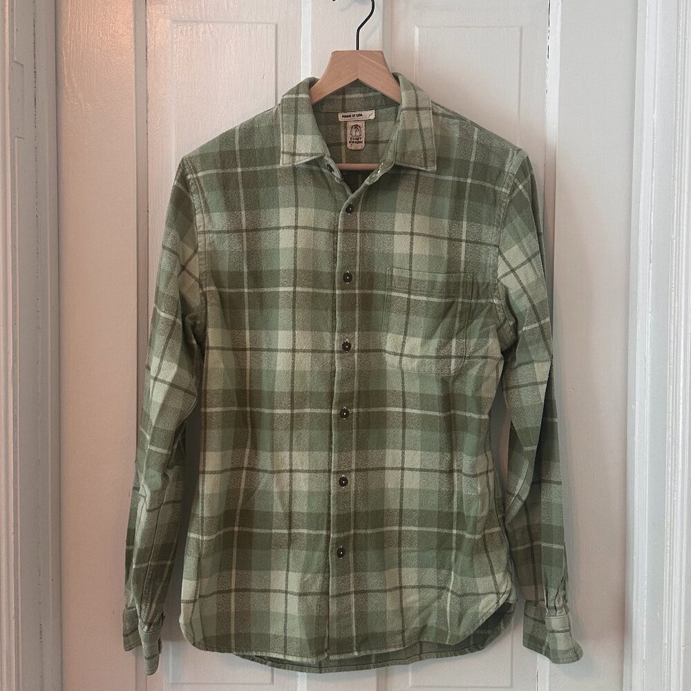 Kato Green Plaid Button Up Shirt "The Ripper"